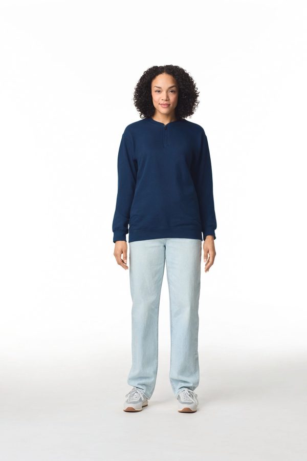 Sweat-shirt en molleton 1/4 zip – Image 2