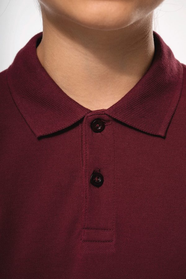 Polo manches longues enfant – Image 4