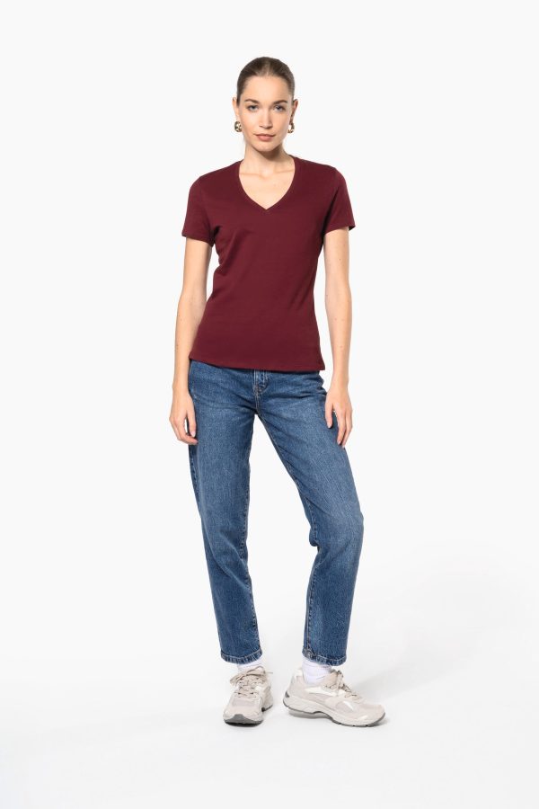 T-shirt BIO150 IC col V femme – Image 6