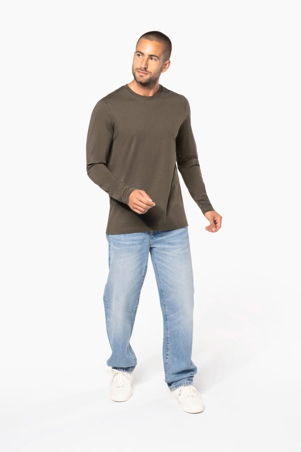 T-shirt col rond manches longues homme – Image 8