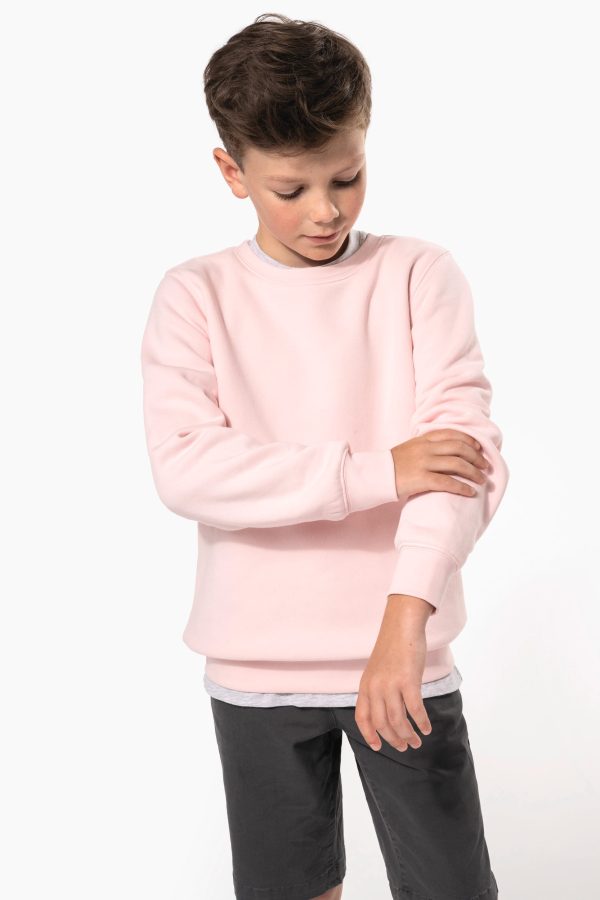 Sweat-shirt écoresponsable col rond enfant – Image 6