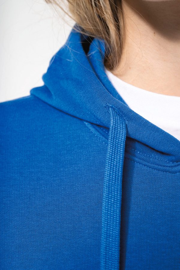 Sweat-shirt écoresponsable zippé à capuche femme – Image 4