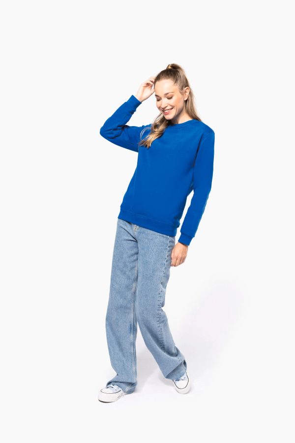 Sweat-shirt recyclé col rond unisexe – Image 11