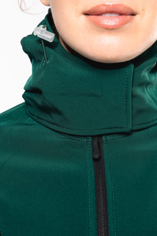 Veste softshell à capuche amovible femme – Image 9