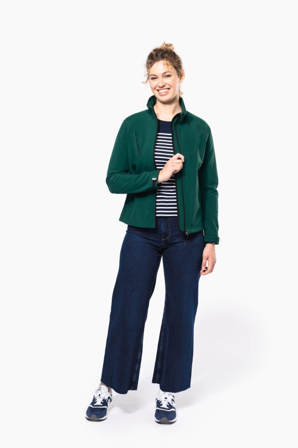 Veste softshell à capuche amovible femme – Image 5