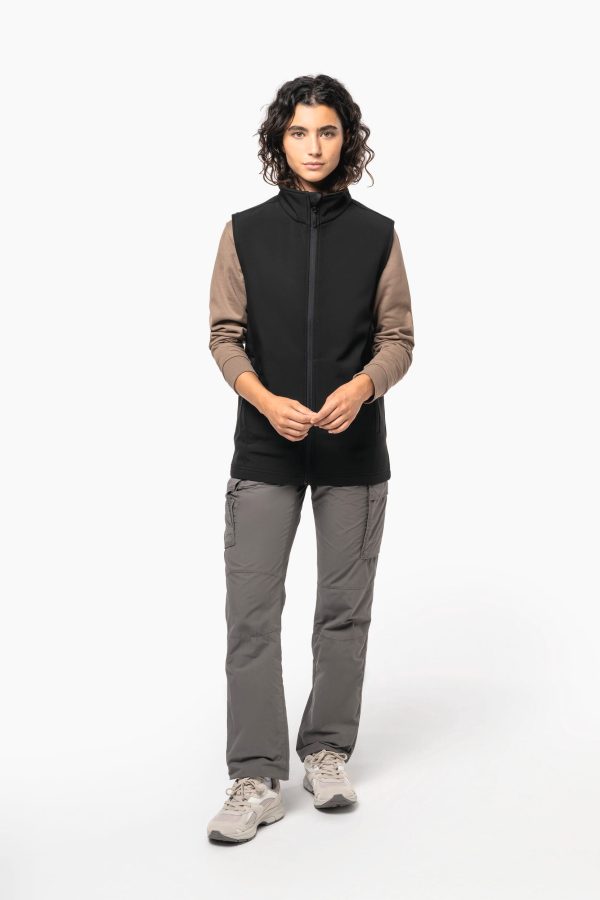 Bodywarmer softshell écoresponsable 2 couches unisexe – Image 7