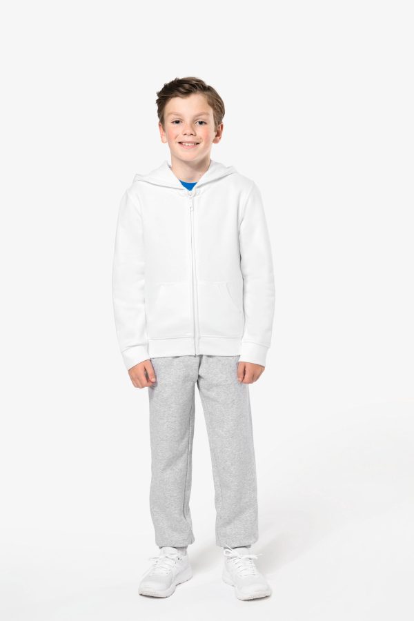 Sweat-shirt capuche zippé enfant – Image 7
