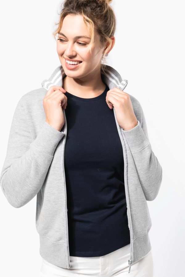 Veste molleton zippée femme – Image 3