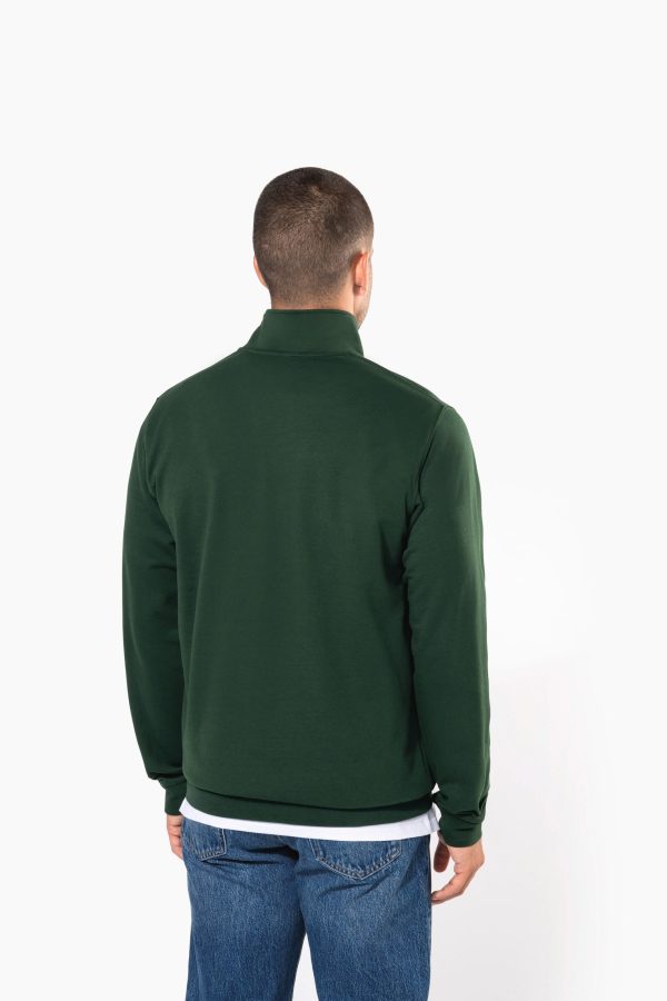 Sweat-shirt col zippé homme – Image 2