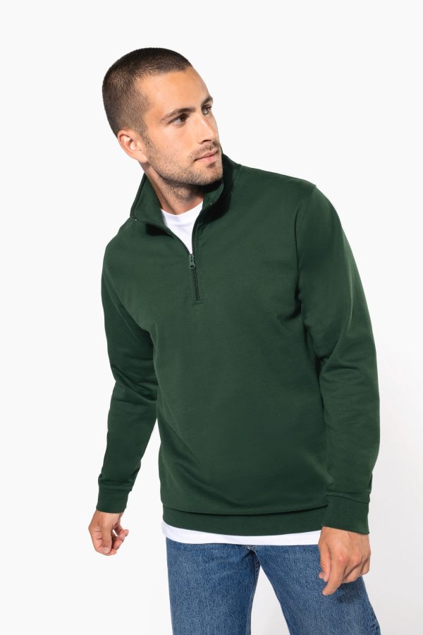 Sweat-shirt col zippé homme – Image 5