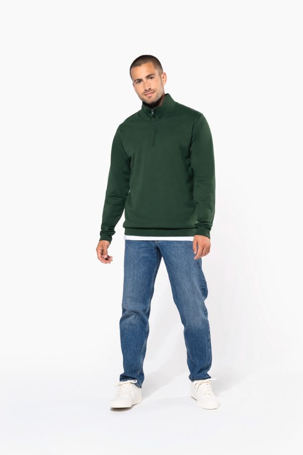 Sweat-shirt col zippé homme – Image 6