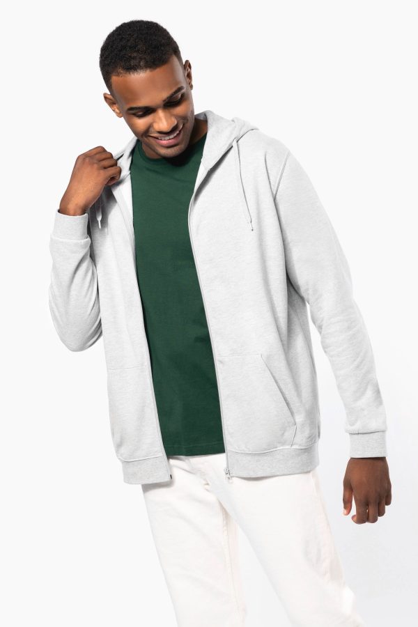 Sweat-shirt zippé capuche unisexe – Image 9