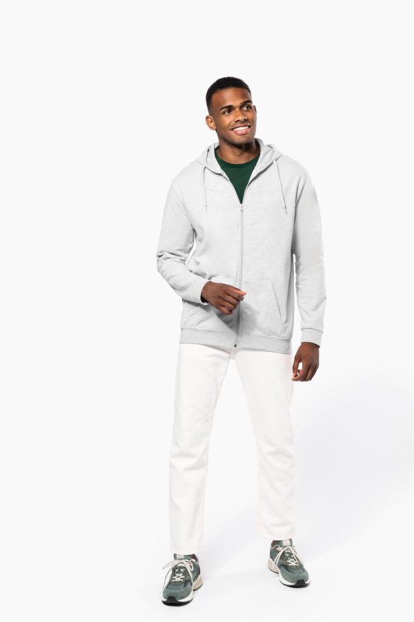 Sweat-shirt zippé capuche unisexe – Image 11