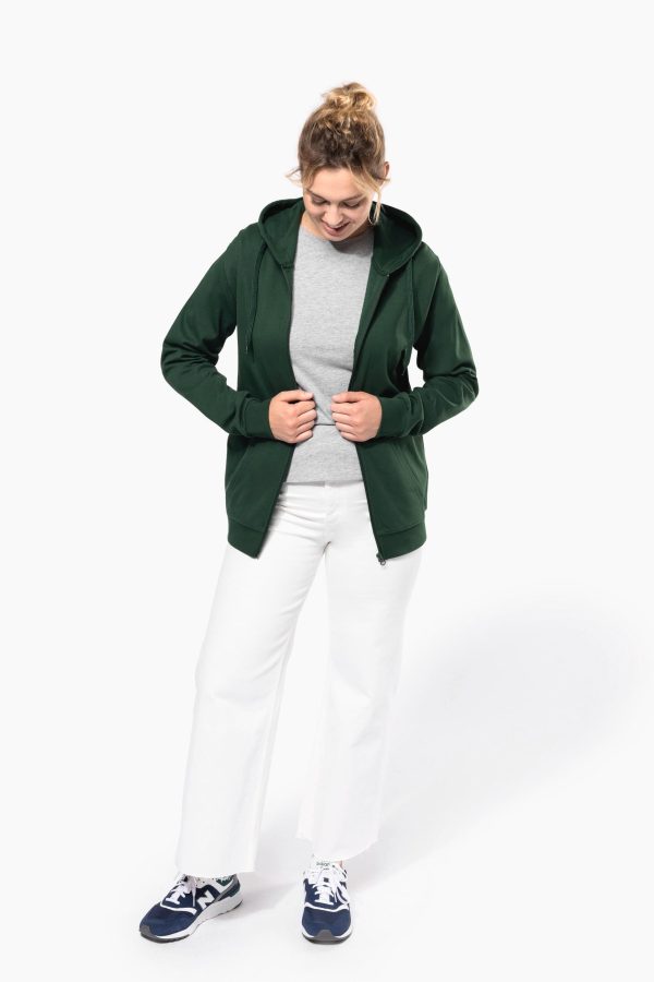 Sweat-shirt zippé capuche unisexe – Image 5