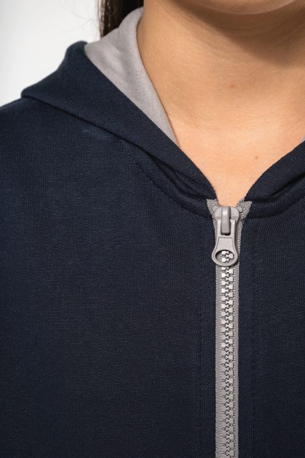 Sweat-shirt zippé capuche enfant – Image 4