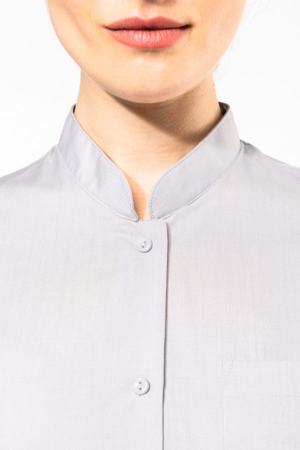 Chemise col mao manches longues femme – Image 6