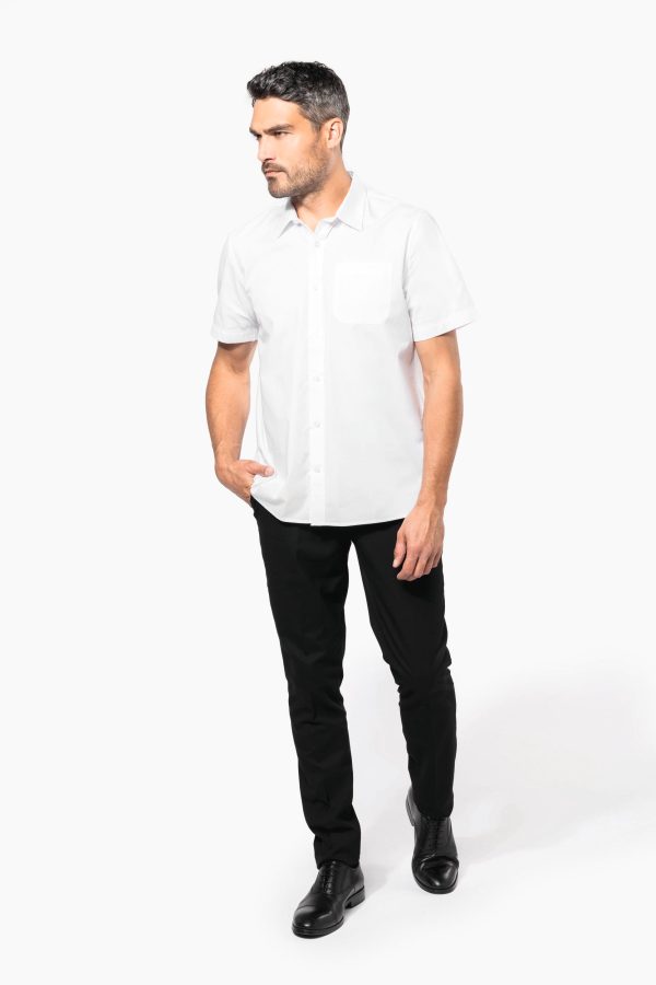 Chemise popeline manches courtes – Image 6