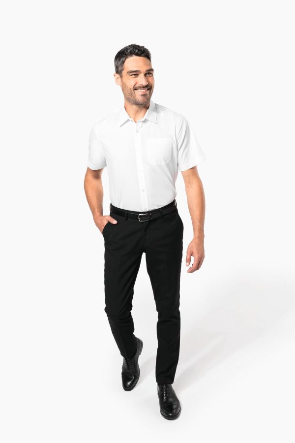 Chemise popeline manches courtes – Image 5