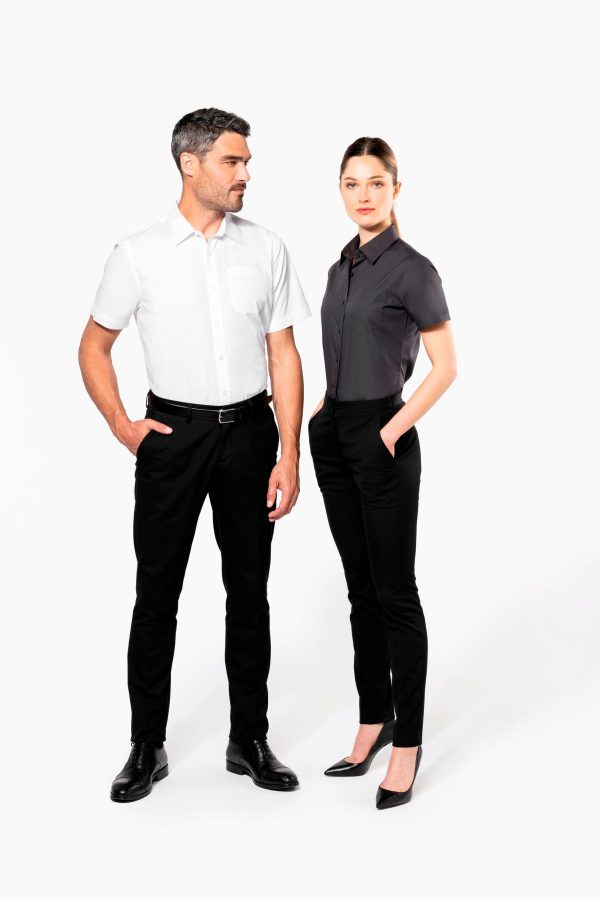 Chemise popeline manches courtes – Image 8