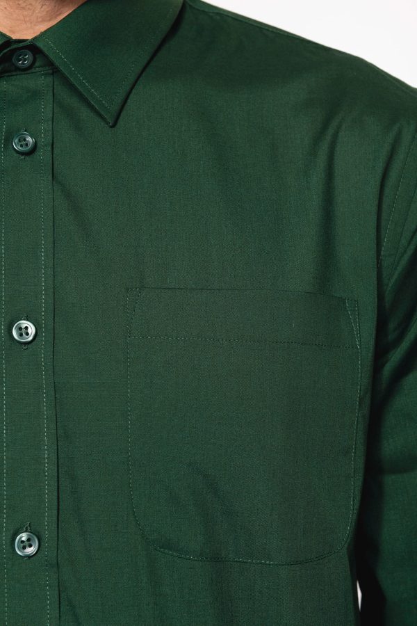 Chemise popeline polycoton entretien facile homme – Image 9