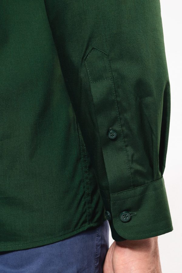 Chemise popeline polycoton entretien facile homme – Image 10