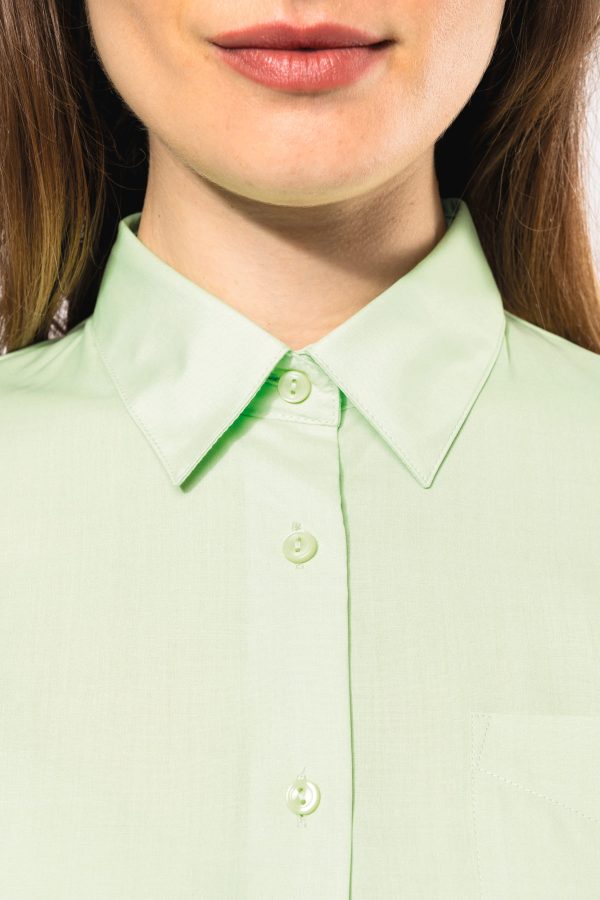 Chemise popeline polycoton entretien facile femme – Image 8