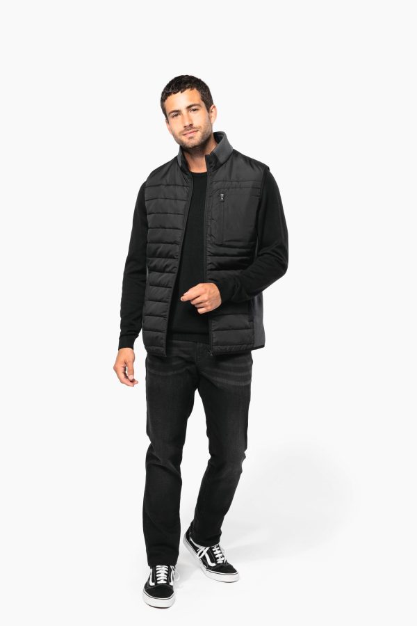 Bodywarmer bi-matière homme – Image 5