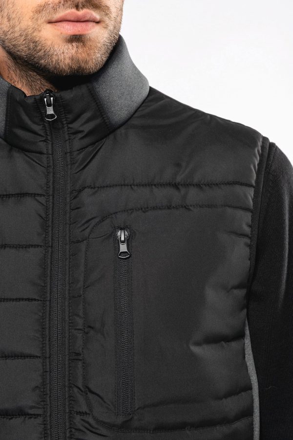 Bodywarmer bi-matière homme – Image 8