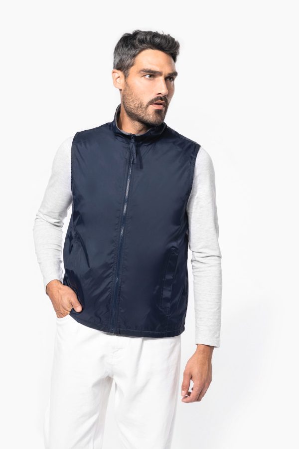 Bodywarmer doublé polaire unisexe