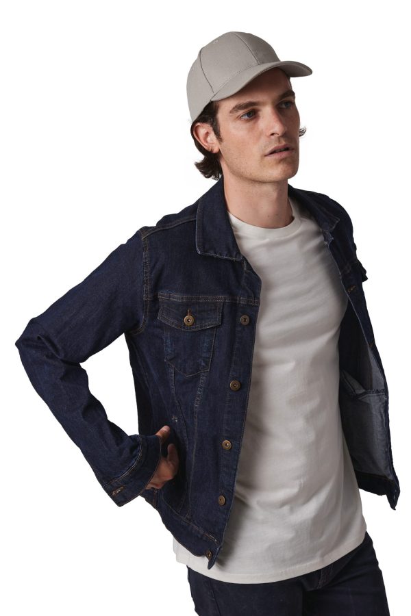 Casquette en coton et polyester recyclés K-loop tracking-  6 panneaux – Image 3