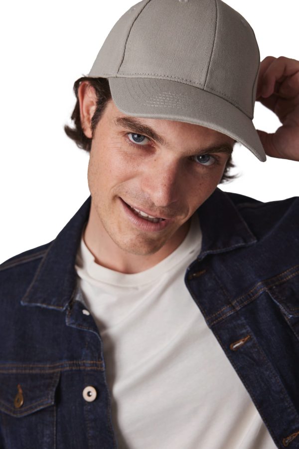 Casquette en coton et polyester recyclés K-loop tracking-  6 panneaux – Image 4