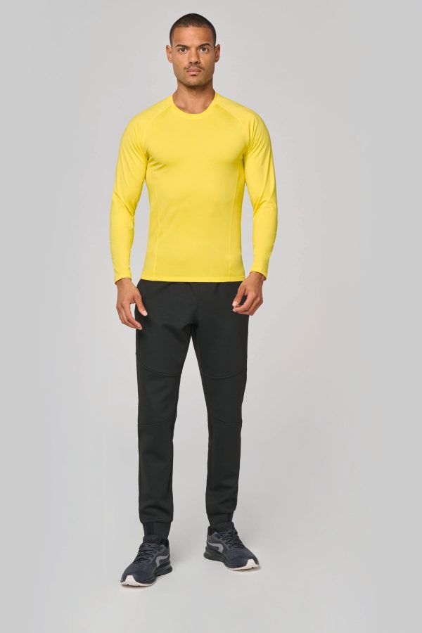 T-shirt double peau sport manches longues unisexe – Image 7