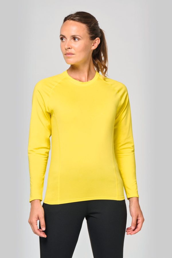 T-shirt double peau sport manches longues unisexe – Image 10