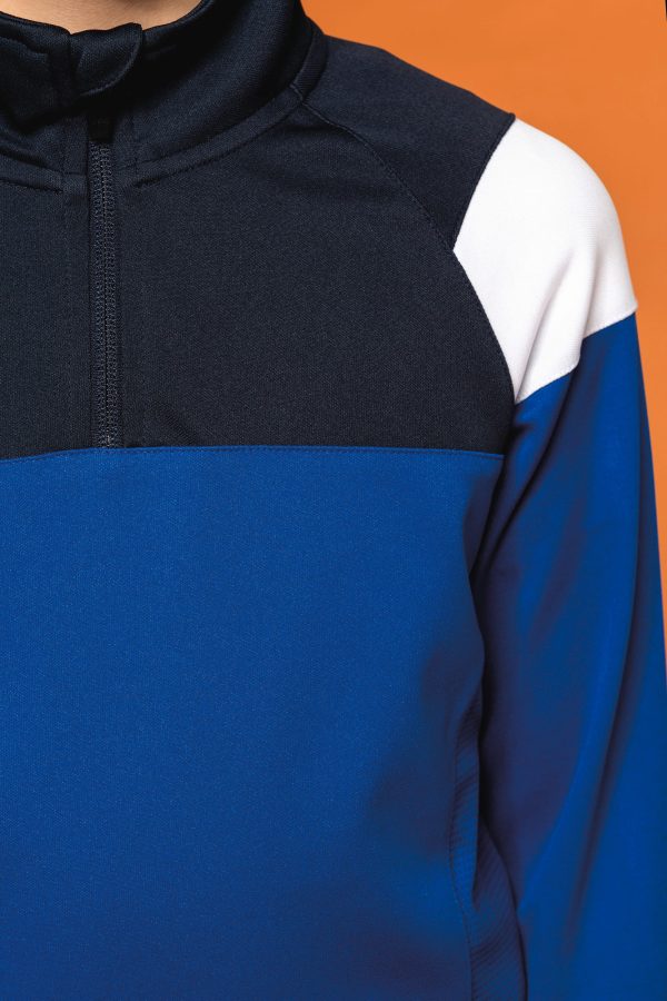 Sweat d'entrainement 1/4 zip enfant – Image 9