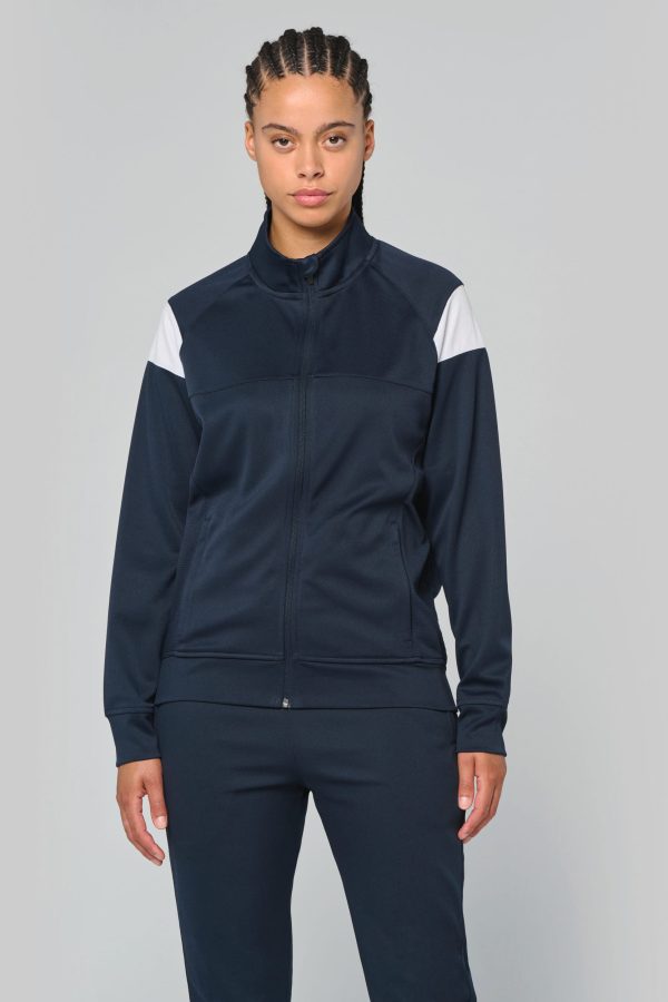 Veste de survêtement zippée unisexe – Image 2