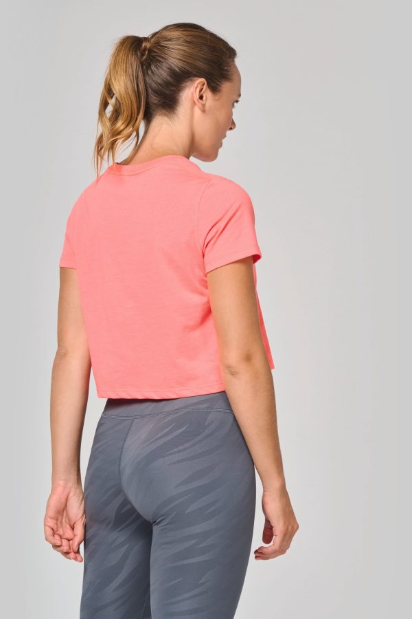 Crop top triblend femme – Image 2