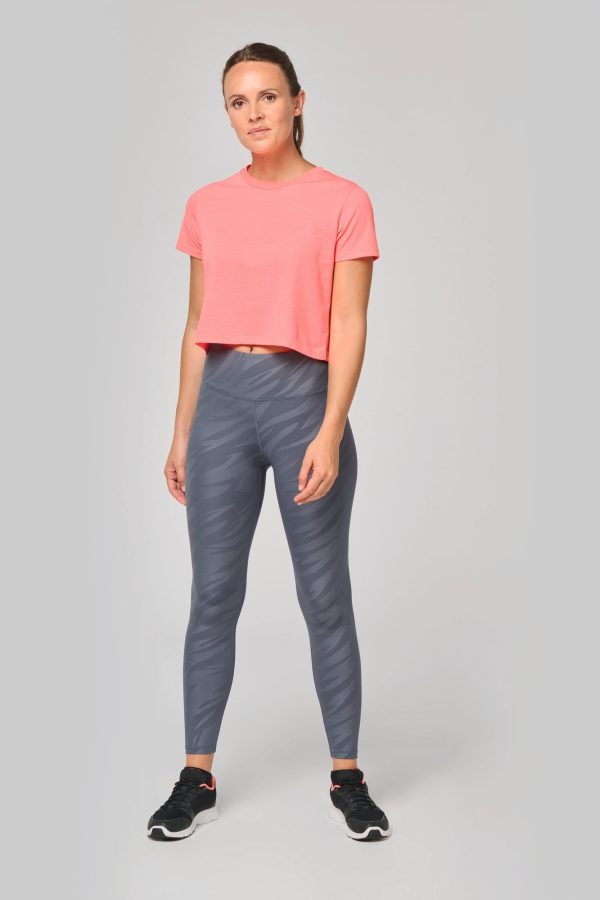 Crop top triblend femme – Image 3