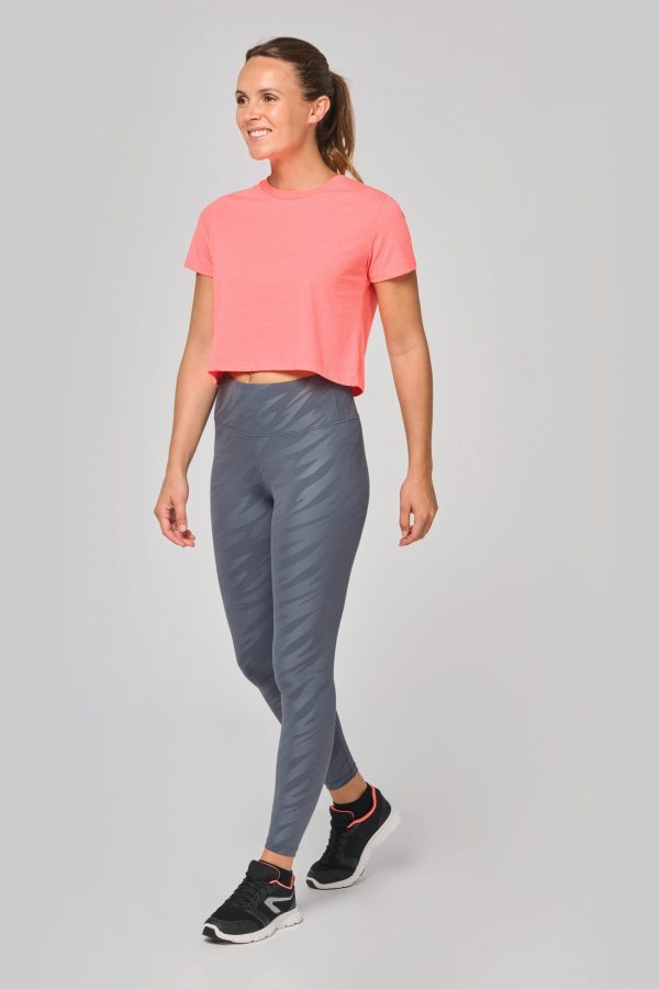 Crop top triblend femme – Image 4