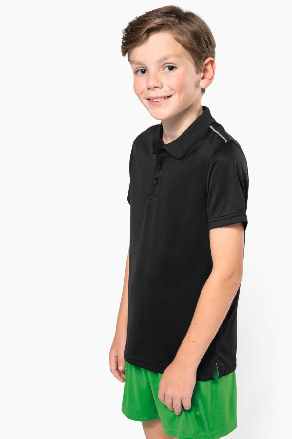 Polo manches courtes enfant – Image 3