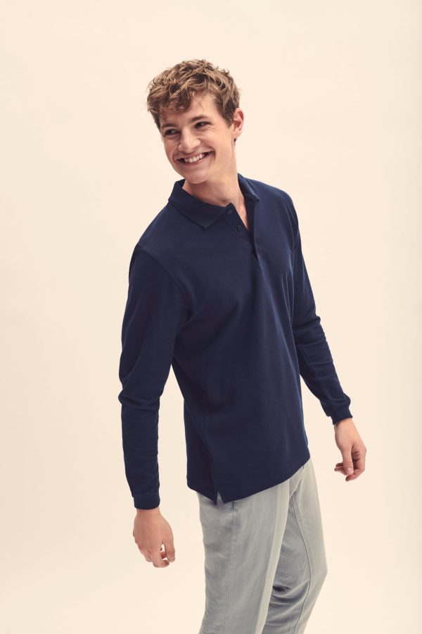 Polo manches longues Premium (63-310-0) – Image 2