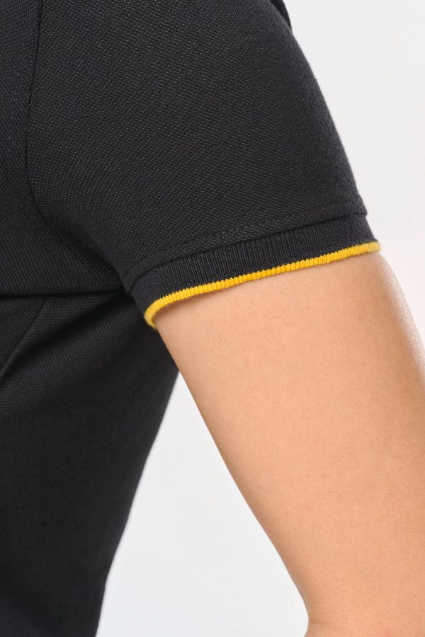 Polo Day To Day contrasté manches courtes femme – Image 10