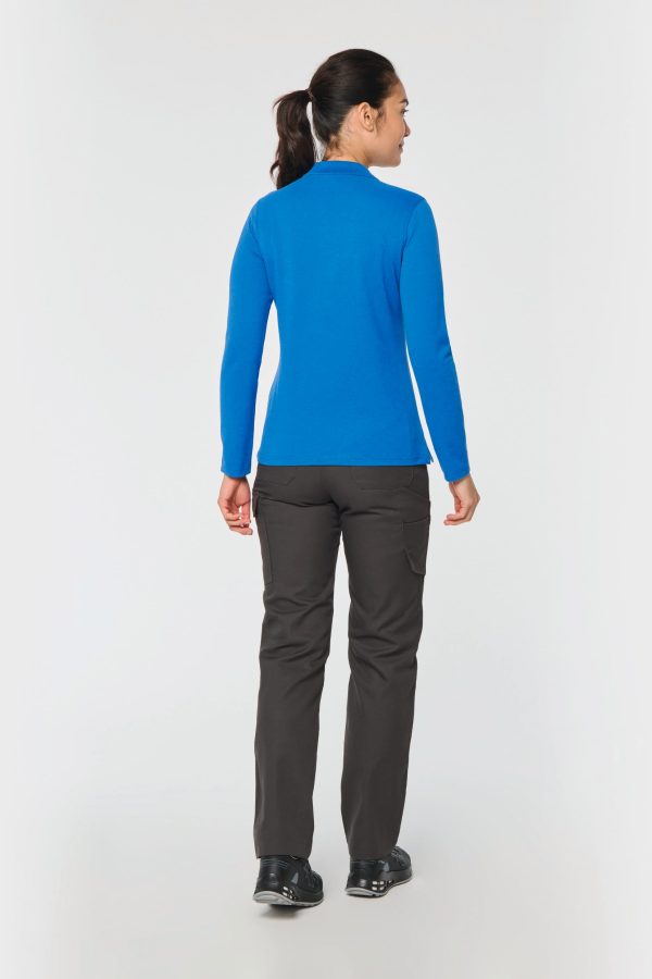 Polo manches longues femme – Image 2
