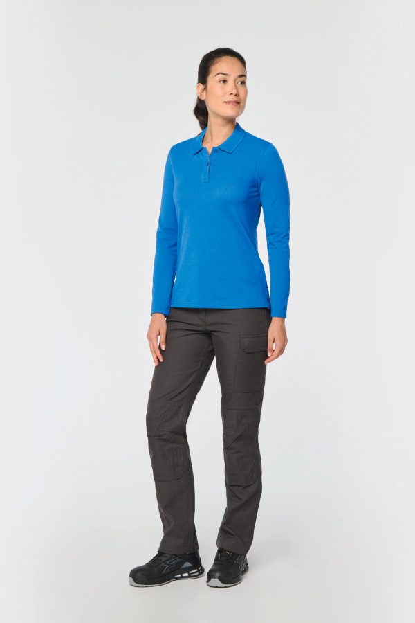 Polo manches longues femme – Image 3