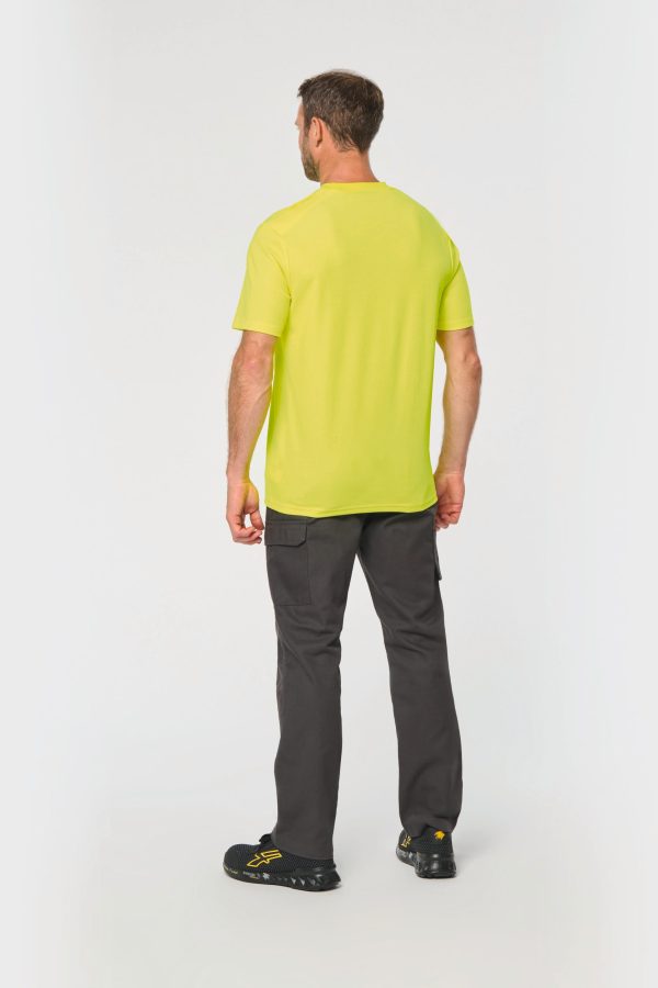 T-shirt unisexe écoresponsable coton/polyester – Image 3