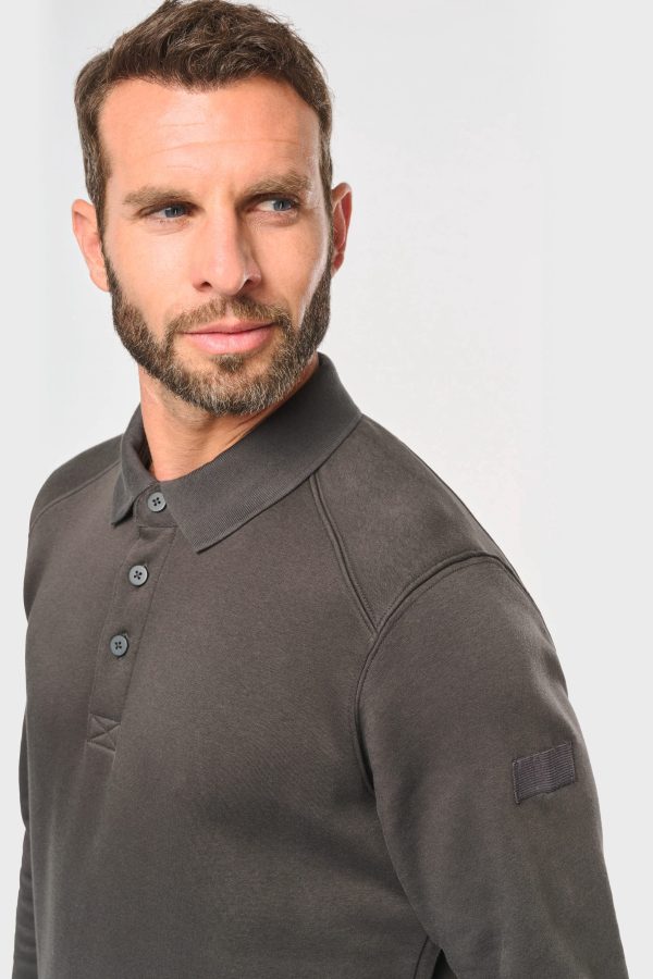 Sweat-shirt col polo homme – Image 7