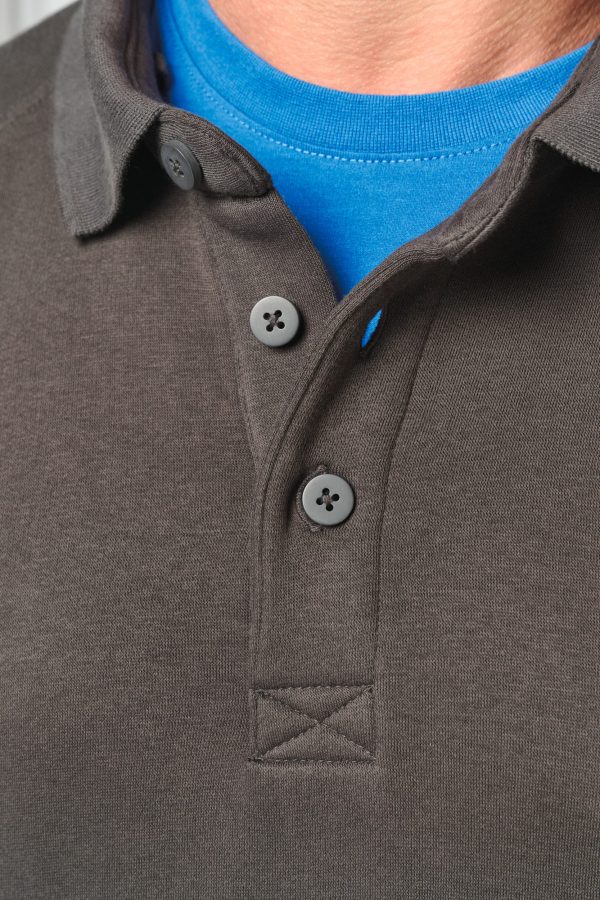 Sweat-shirt col polo homme – Image 10