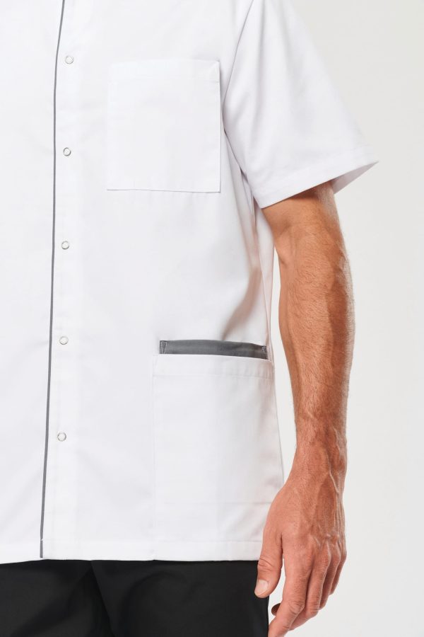 Blouse polycoton avec boutons-pression homme – Image 11