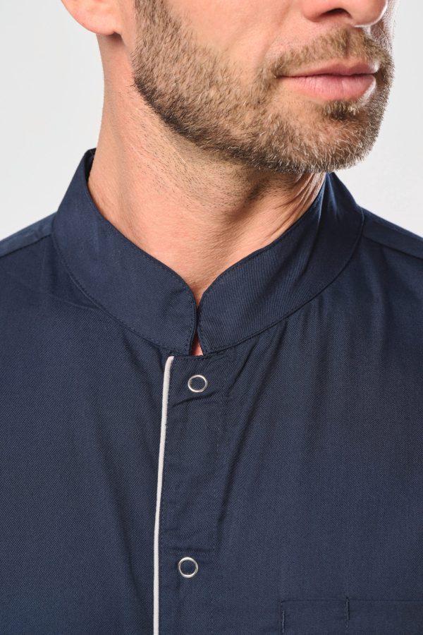 Blouse polycoton avec boutons-pression homme – Image 8