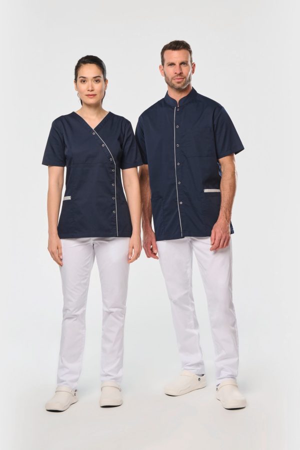 Blouse polycoton avec boutons-pression homme – Image 10