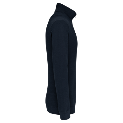 Trucker > sweat-shirt piqué col zippé homme – Image 11
